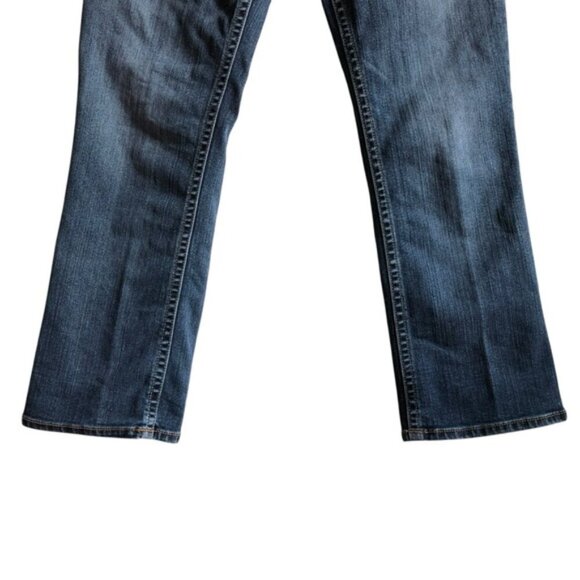 Silver Jeans Vintage Suki Capri Denim Mid Rise Size 28 - Picture 4 of 13